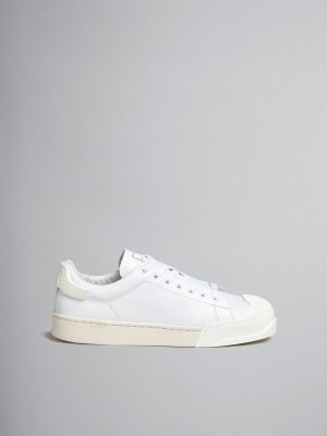 Marni Dada Bumper Sneaker Läder Vita | SEQCS27874