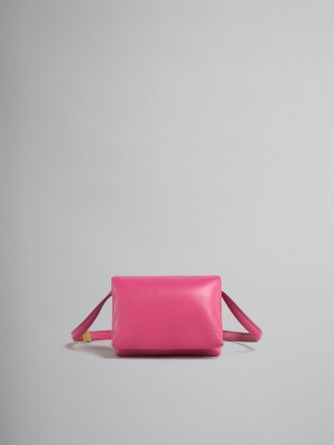 Marni Läder Mini Pouch Rosa | MSEFT31883