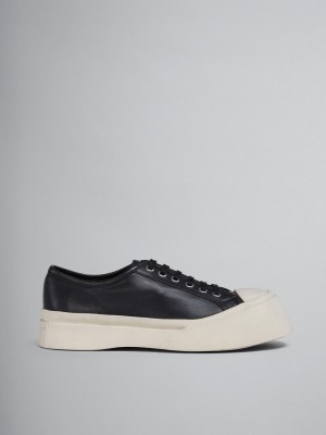 Marni Nappa Läder Pablo Sneaker Svarta | SEICD93551