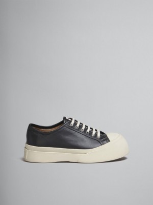 Marni Nappa Läder Pablo Spets-up Sneaker Svarta | USETG68408