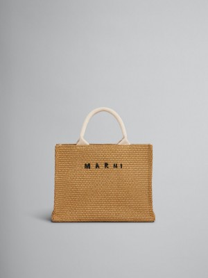 Marni Raffia Small Beige | LSETR33755