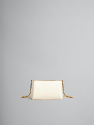 Marni Toggle Small Bag Läder Vita | BSESD69318