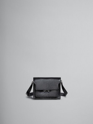 Marni Trunk Soft Mini Bag Läder Svarta | SENZX74395