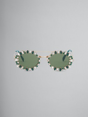 Marni Waitomo Caves Glasses Guld | SEJZR20637