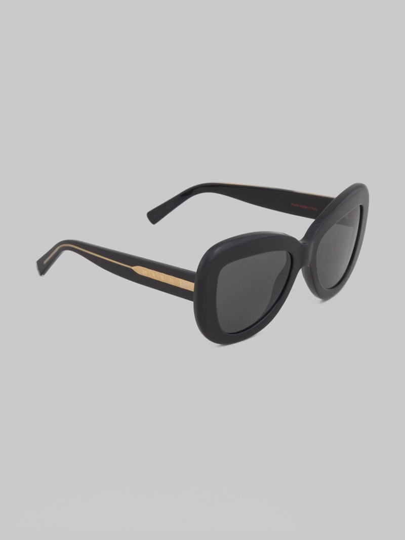 Marni Acetate Elephant Island Svarta | FSEUI11200