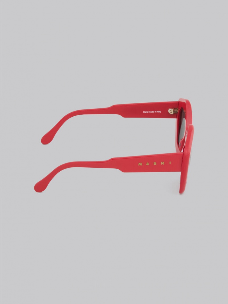 Marni Acetate Laughing Waters Röda | USEND25295