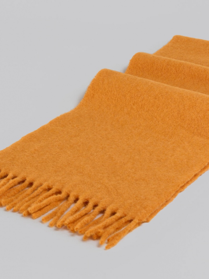 Marni Alpaca Scarf Orange | XSEGW33098