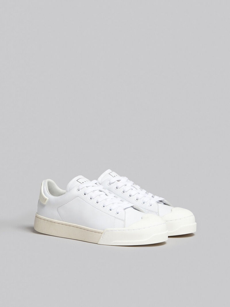 Marni Dada Bumper Sneaker Läder Vita | SEICD66179