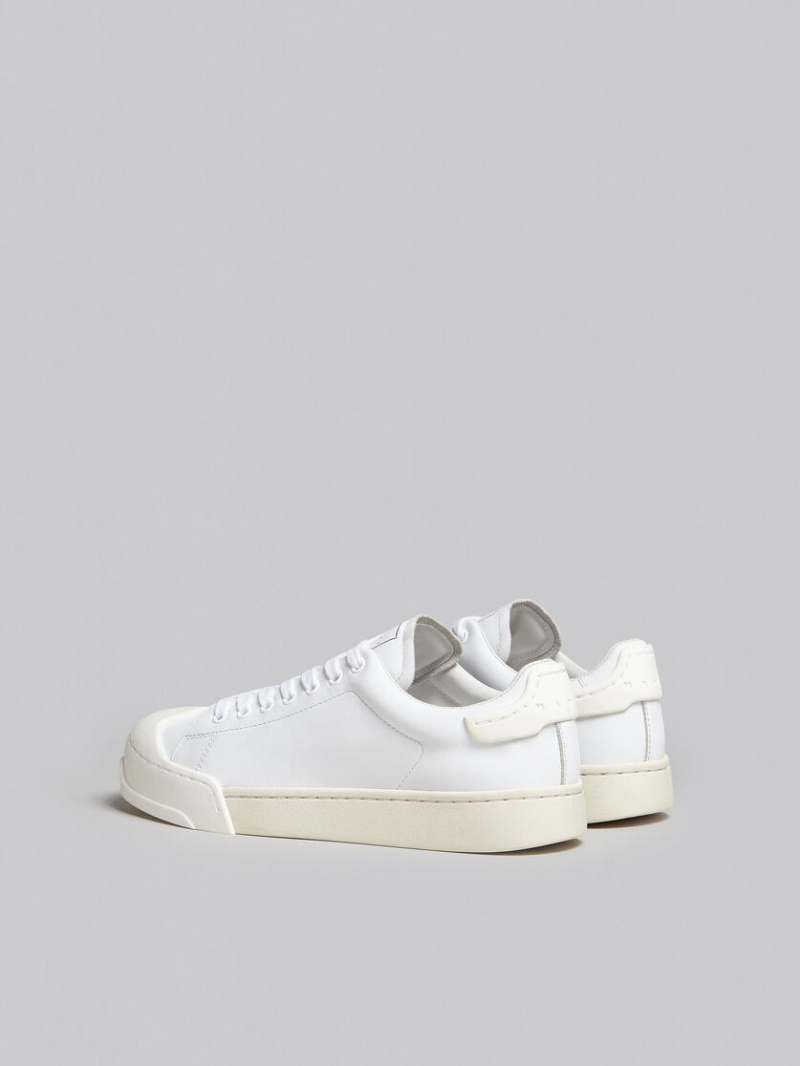 Marni Dada Bumper Sneaker Läder Vita | SEICD66179