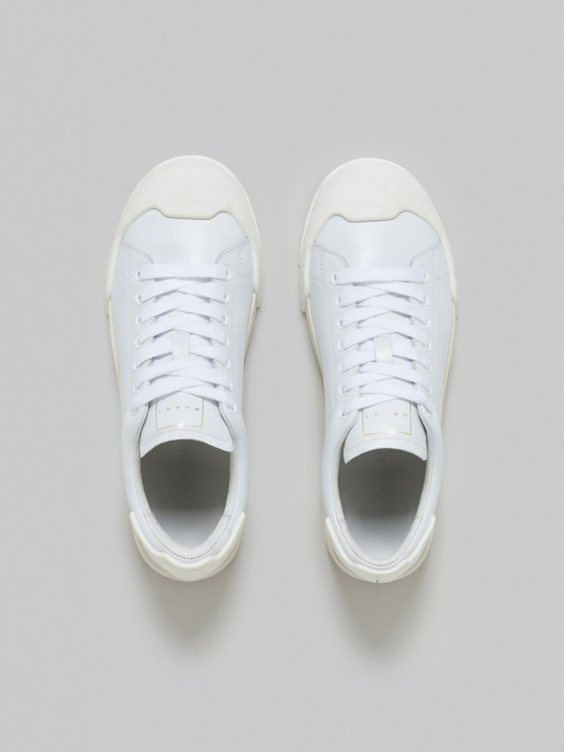 Marni Dada Bumper Sneaker Läder Vita | SEICD66179