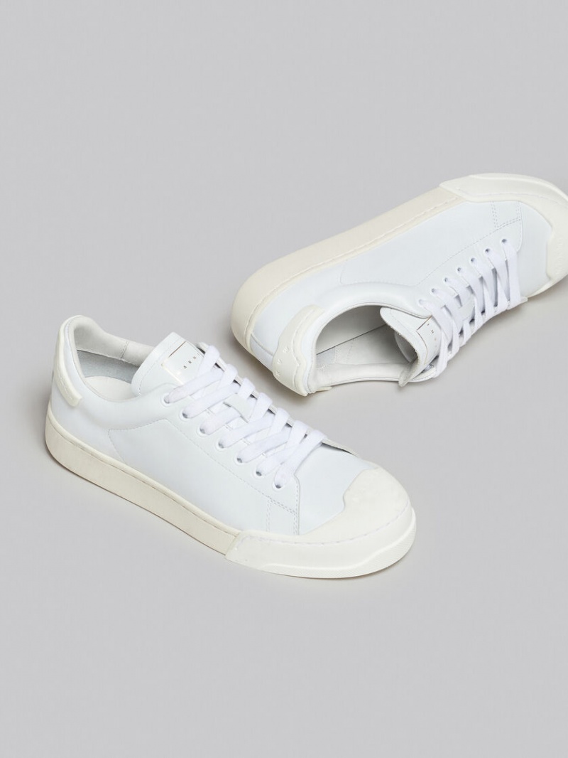 Marni Dada Bumper Sneaker Läder Vita | SEICD66179