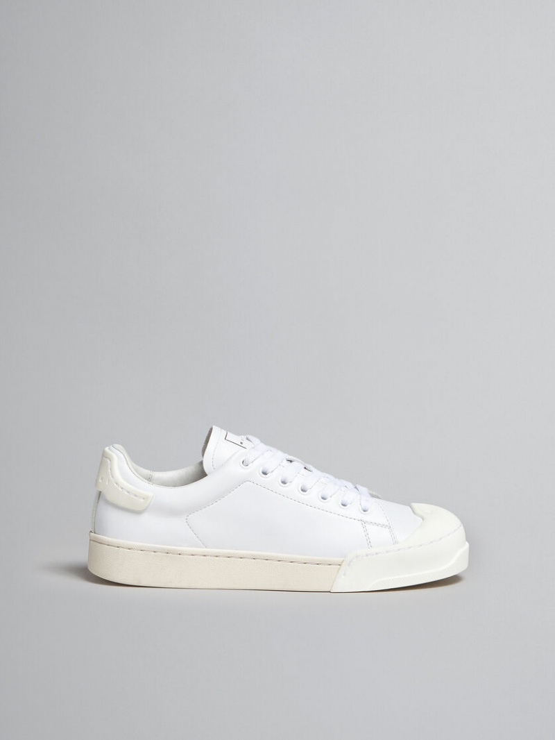 Marni Dada Bumper Sneaker Läder Vita | SEICD66179