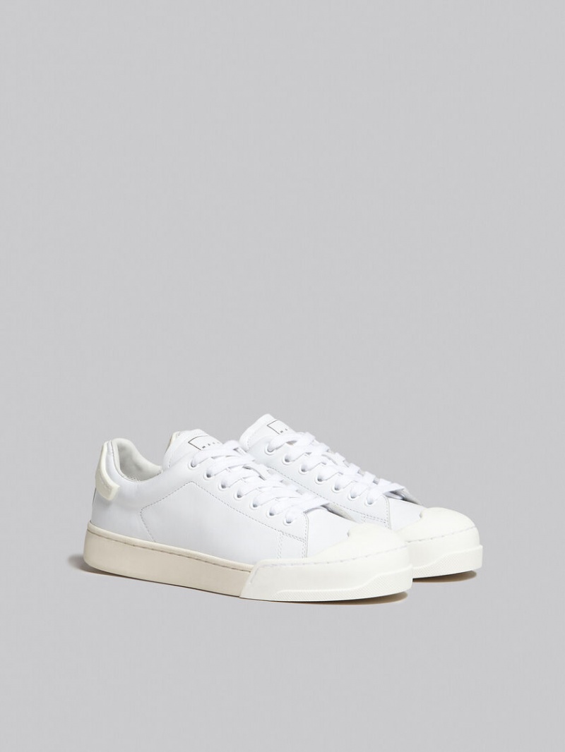 Marni Dada Bumper Sneaker Läder Vita | SEQCS27874