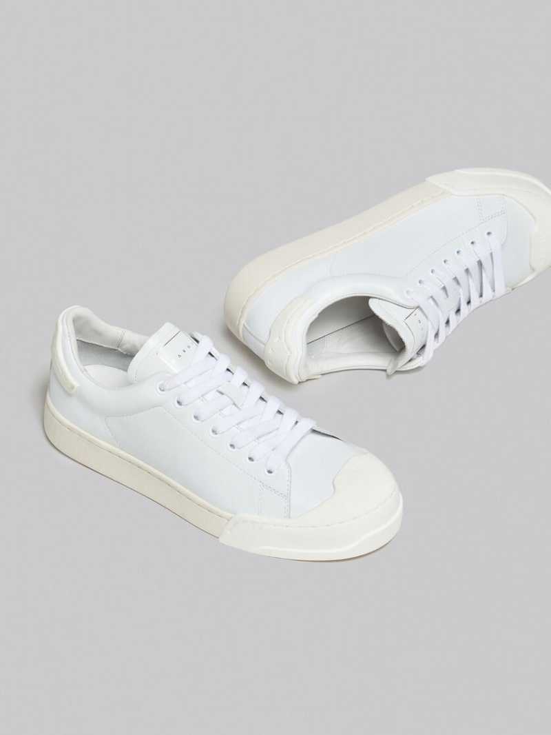 Marni Dada Bumper Sneaker Läder Vita | SEQCS27874