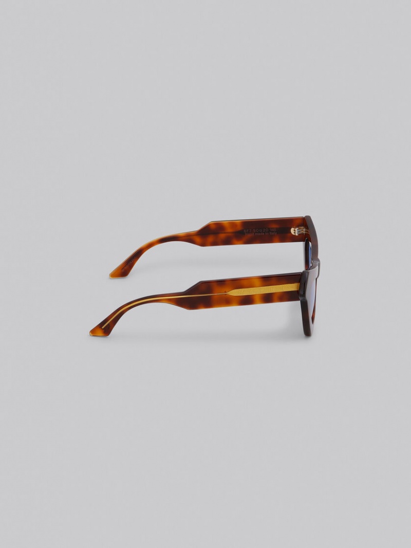 Marni Fairy Pools Havana Acetate Orange | MSEFT88093