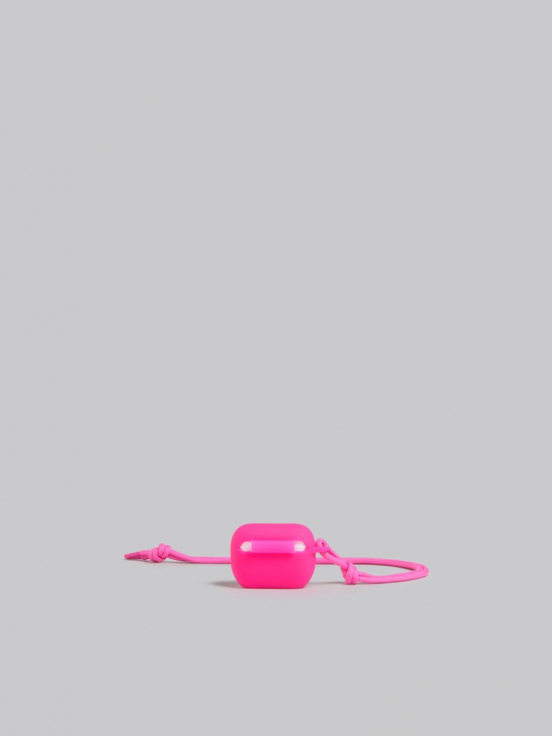 Marni Gummy Airpods Case Fuchsia | SSEVO73672