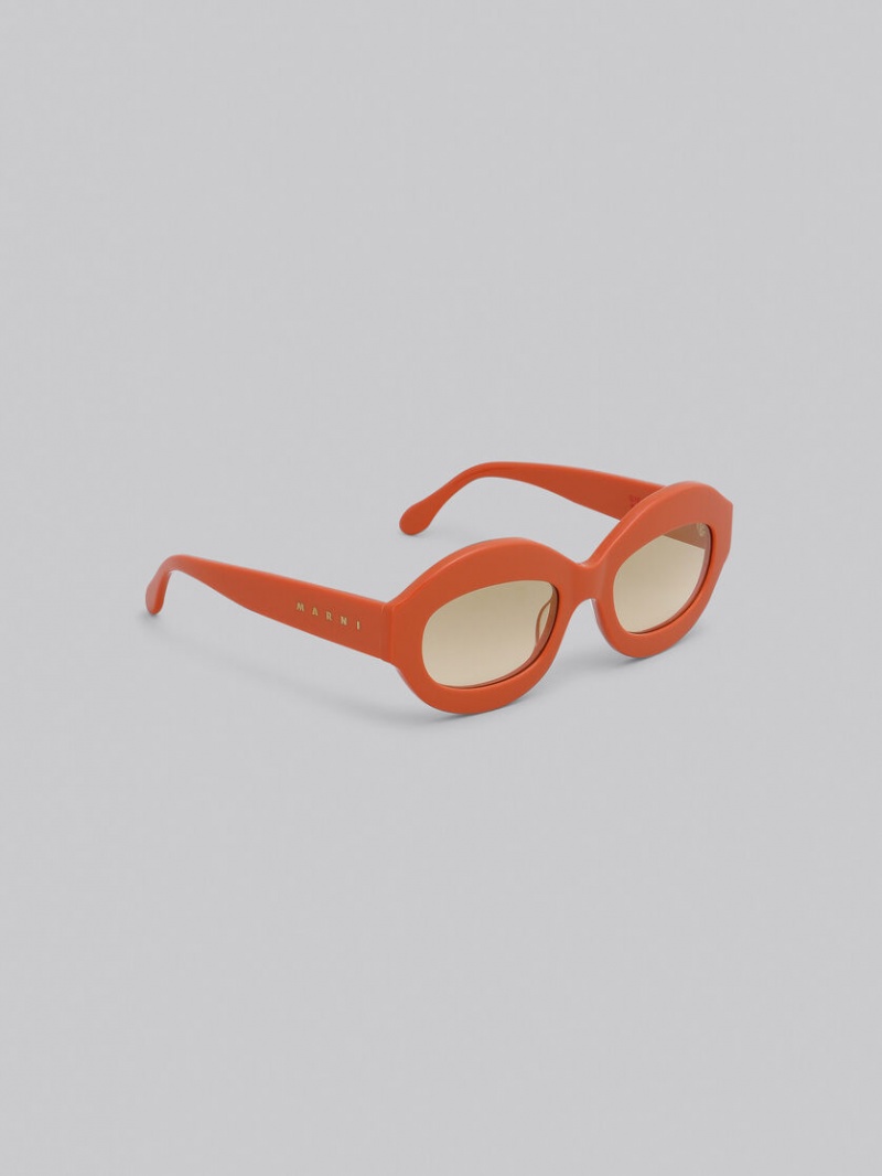 Marni Ik Kil Cenote Acetate Orange | QSEWA20353