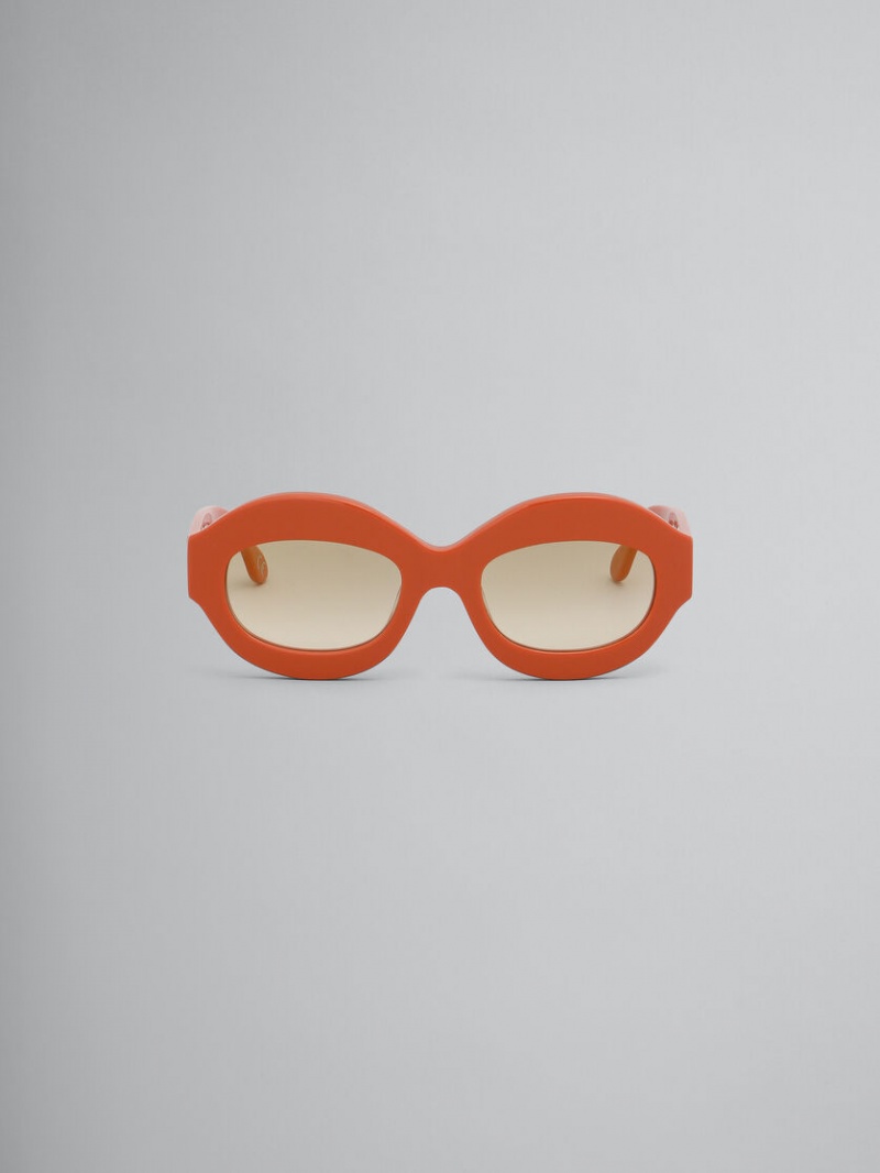 Marni Ik Kil Cenote Acetate Orange | QSEWA20353