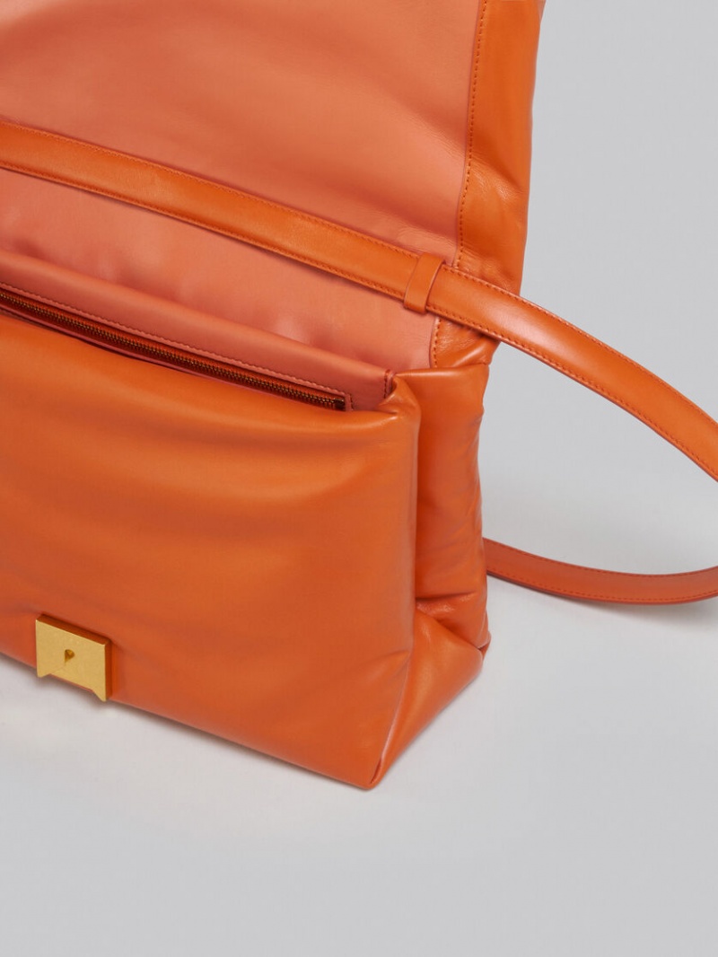 Marni Large Calfskin Orange | LSETR50380