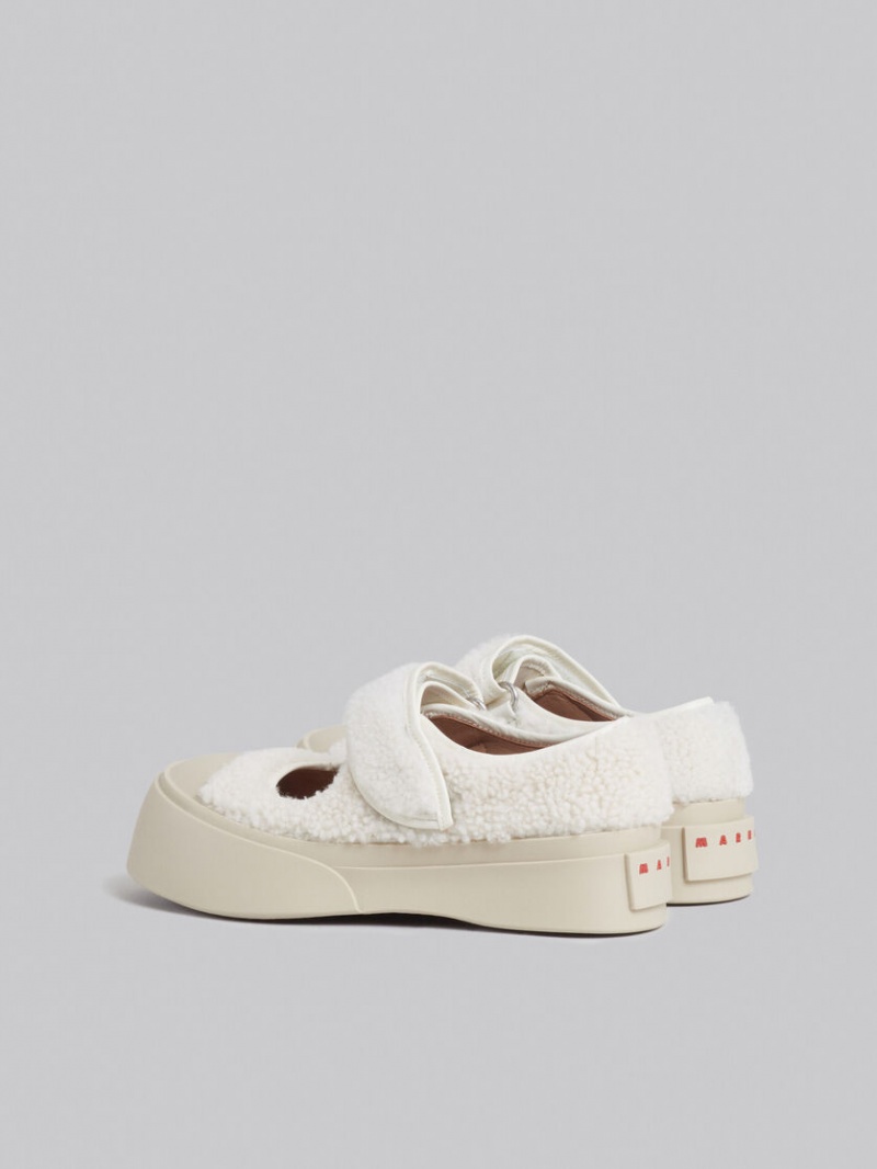 Marni Merino Mary Jane Sneaker Vita | BSESD47449