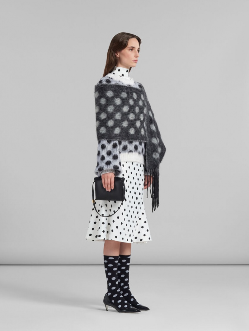 Marni Mohair Jumper With Polka Dots Vita | SEQCS16650