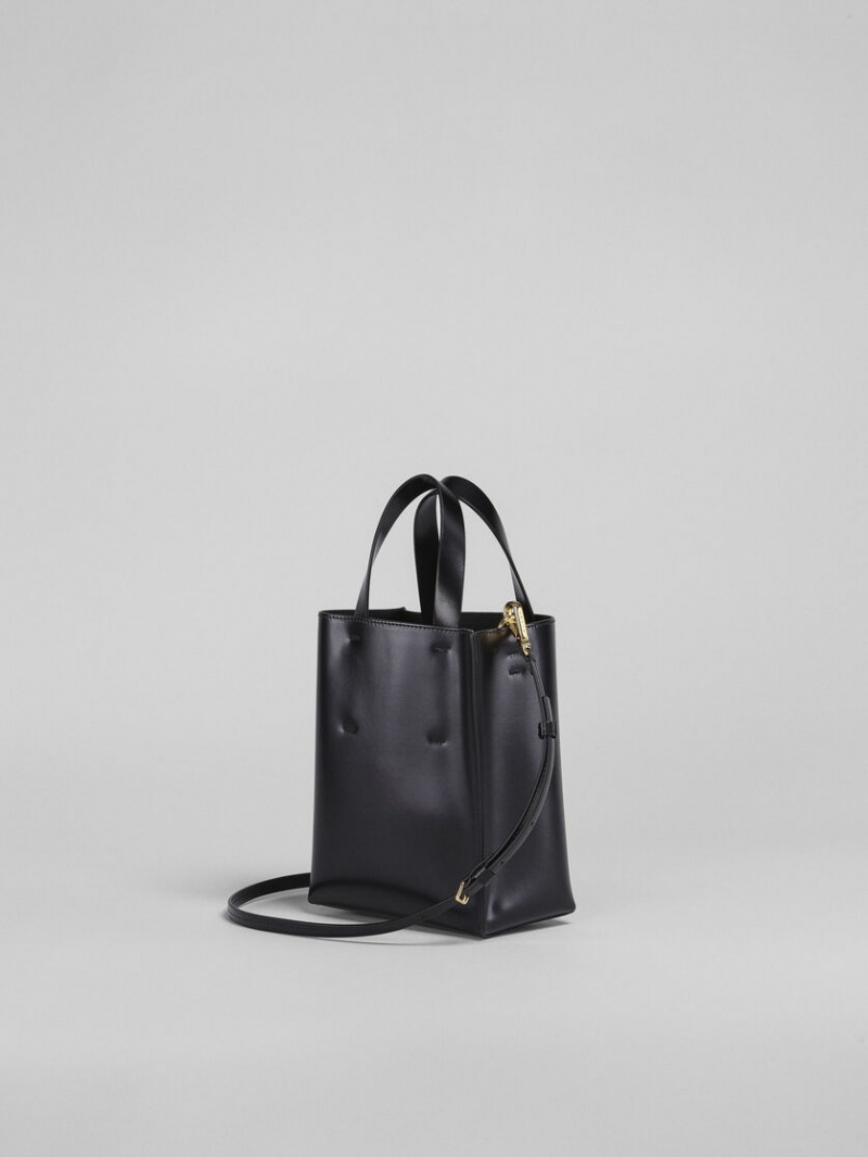 Marni Museo Mini Bag Läder Svarta | SEZDE14716