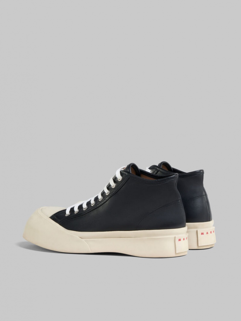 Marni Nappa Läder Pablo High-top Sneaker Svarta | FSEHY71106