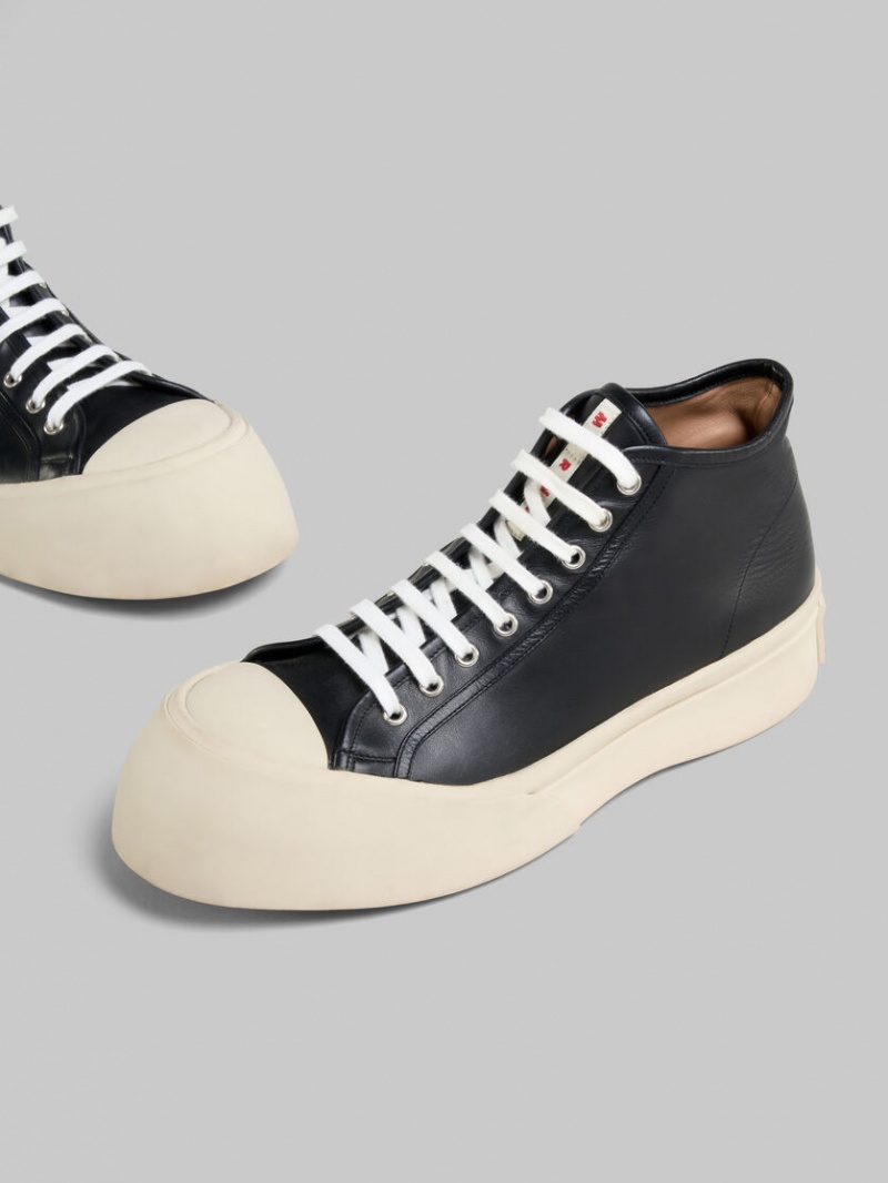 Marni Nappa Läder Pablo High-top Sneaker Svarta | FSEHY71106