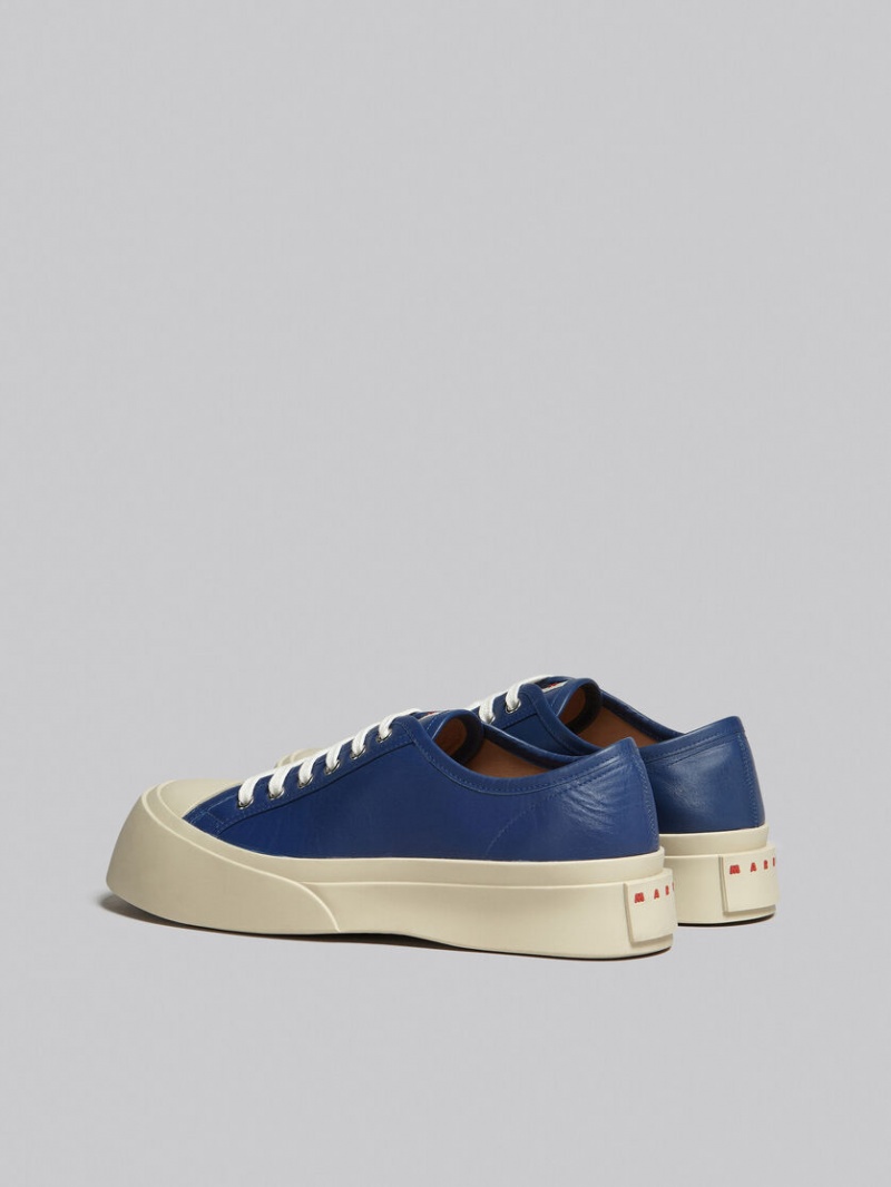 Marni Nappa Läder Pablo Sneaker Blå | GSEUC75104