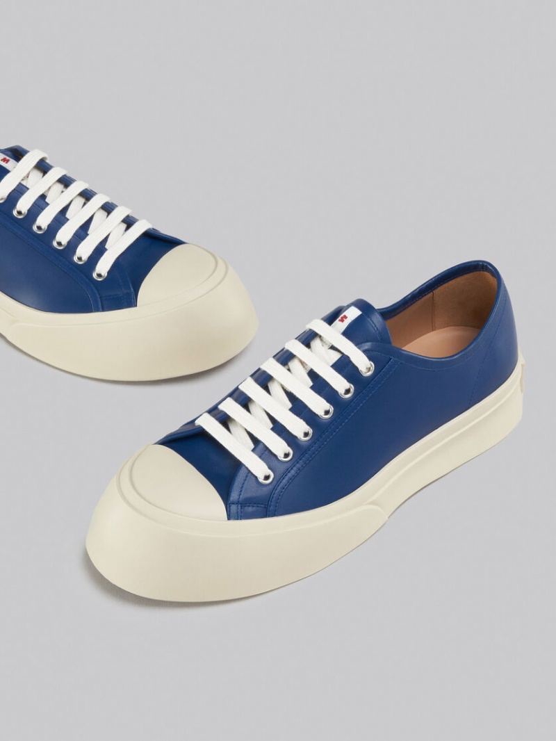 Marni Nappa Läder Pablo Sneaker Blå | GSEUC75104