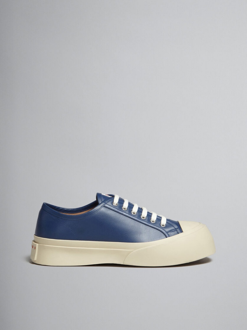 Marni Nappa Läder Pablo Sneaker Blå | GSEUC75104