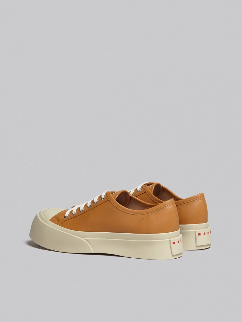 Marni Nappa Läder Pablo Sneaker Bruna | QSEUV83518