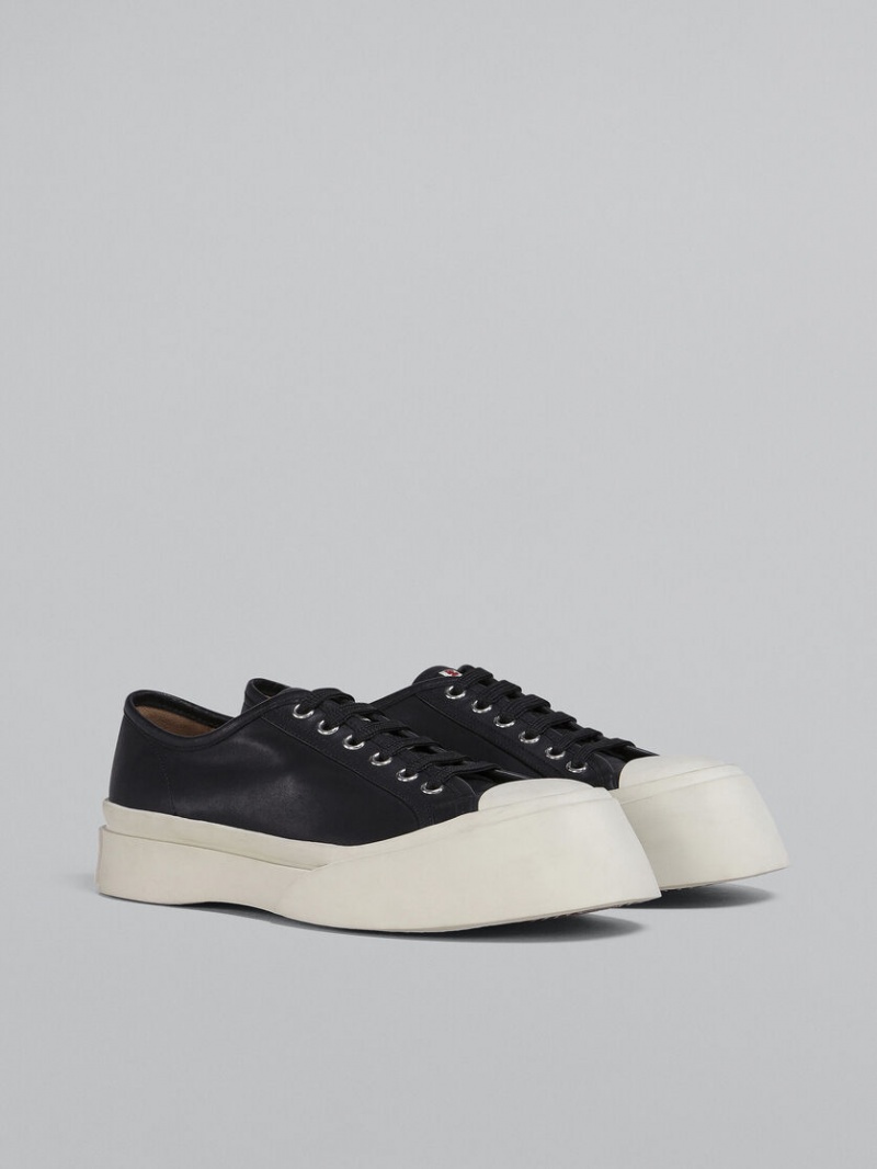 Marni Nappa Läder Pablo Sneaker Svarta | ESEVG19796