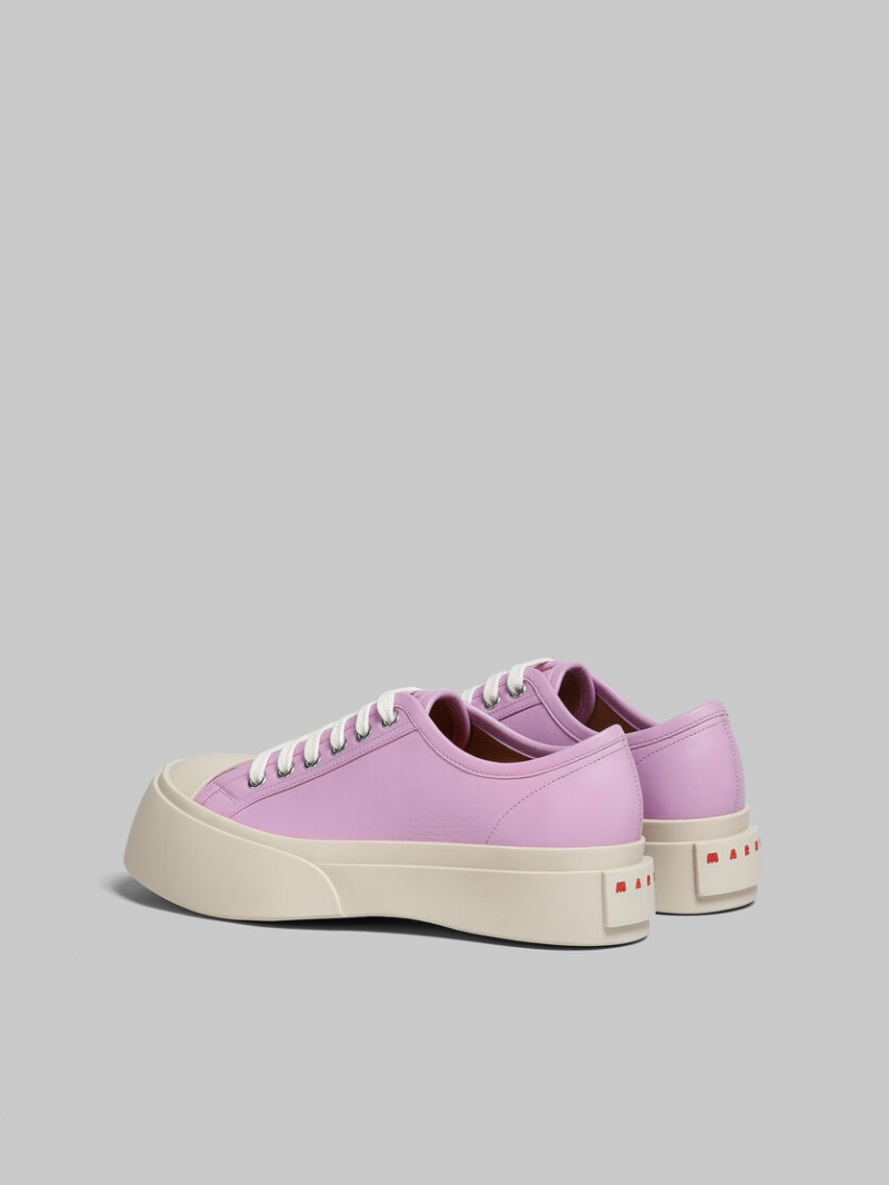 Marni Nappa Läder Pablo Spets-up Sneaker Lila | SEZDE63184