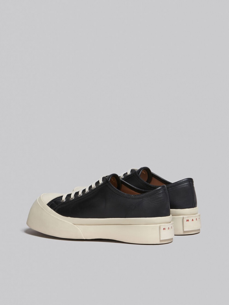 Marni Nappa Läder Pablo Spets-up Sneaker Svarta | USETG68408