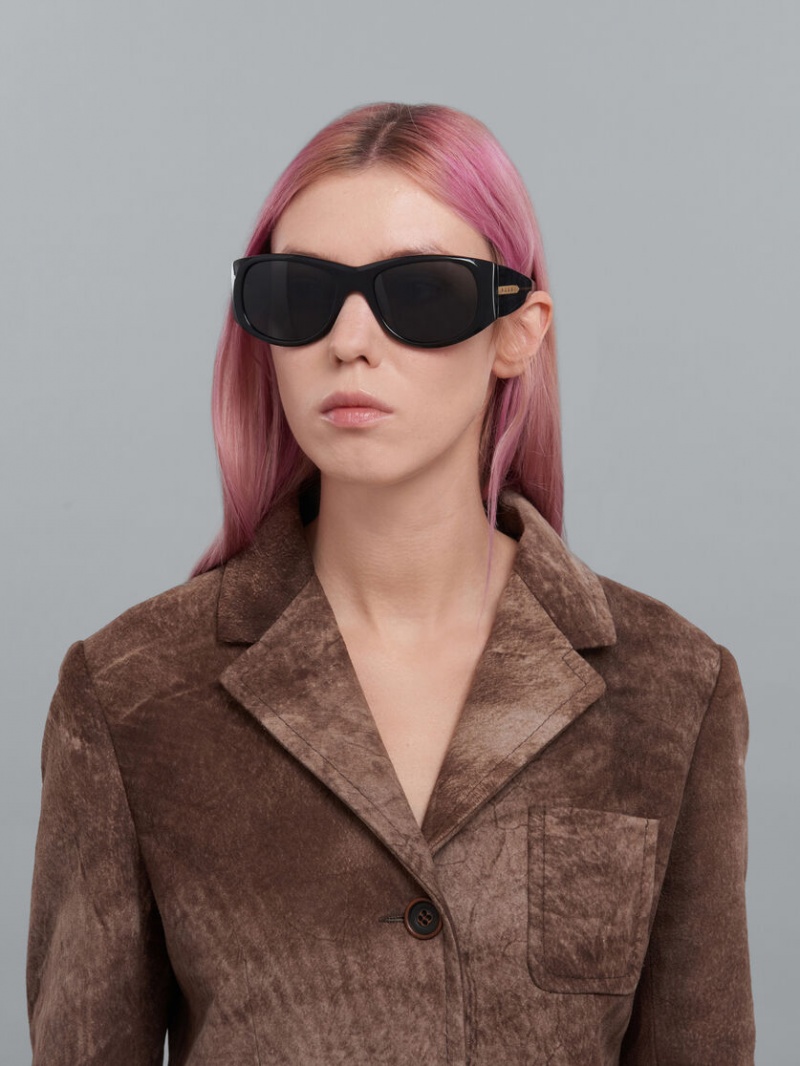 Marni Orinoco River Acetate Svarta | USEND67031