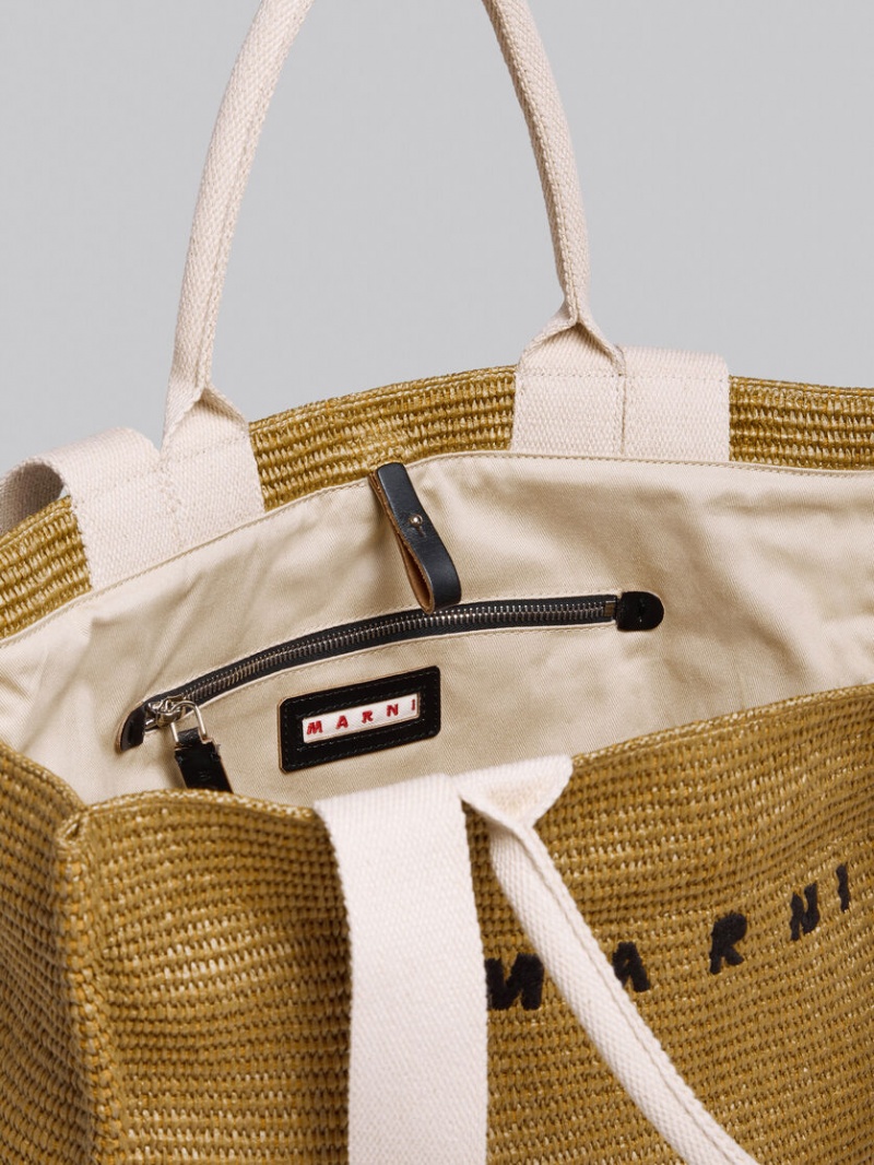 Marni Raffia Large Beige | SECIF96917