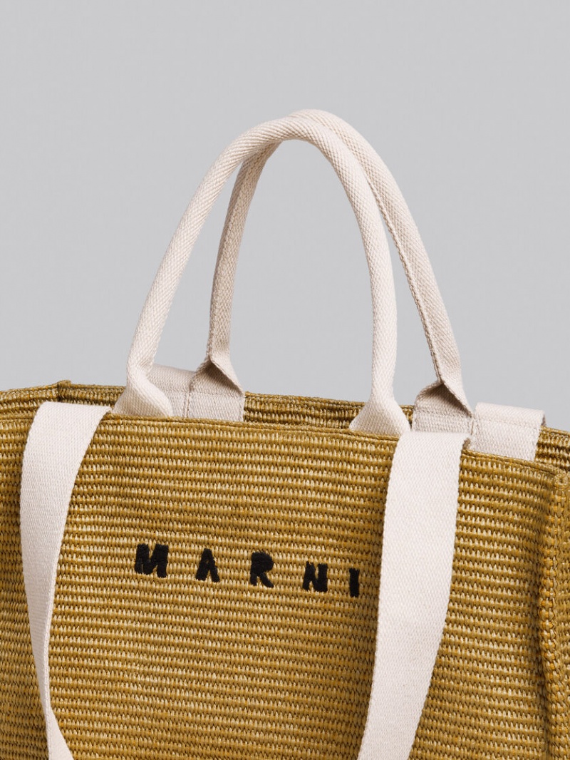 Marni Raffia Large Beige | SECIF96917