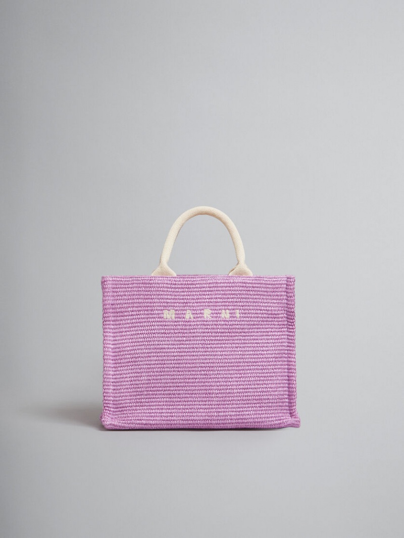 Marni Raffia Small Lila | PSEQX68069