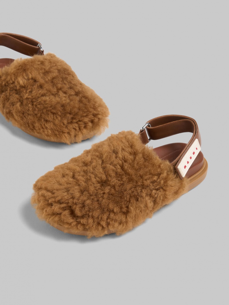 Marni Shearling Sabot Bruna | QSEUV31056