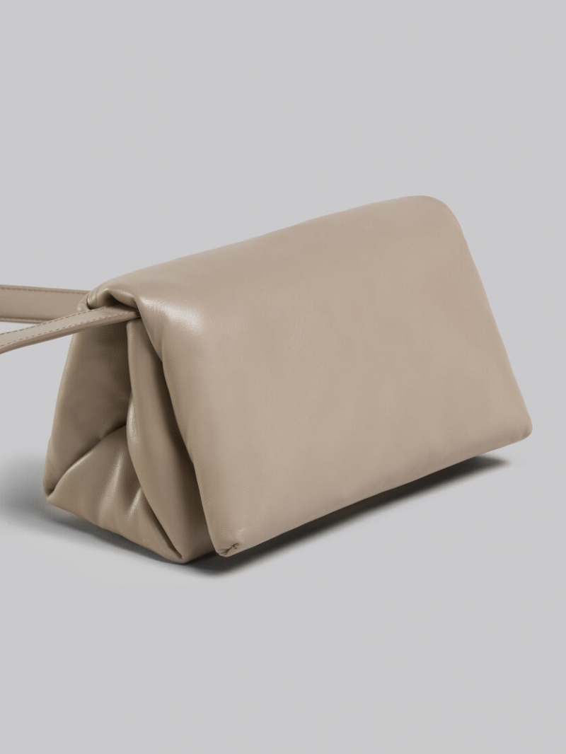 Marni Small Läder Beige | LSETR67681