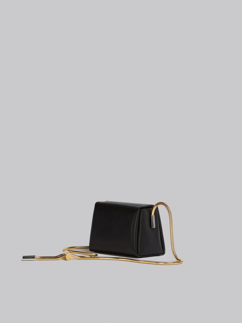 Marni Toggle Small Bag Läder Svarta | SEZPD34628