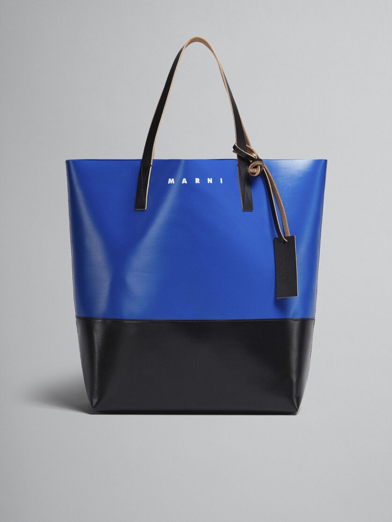 Marni Tribeca Shopping Bag Blå Svarta | GSEUC14580