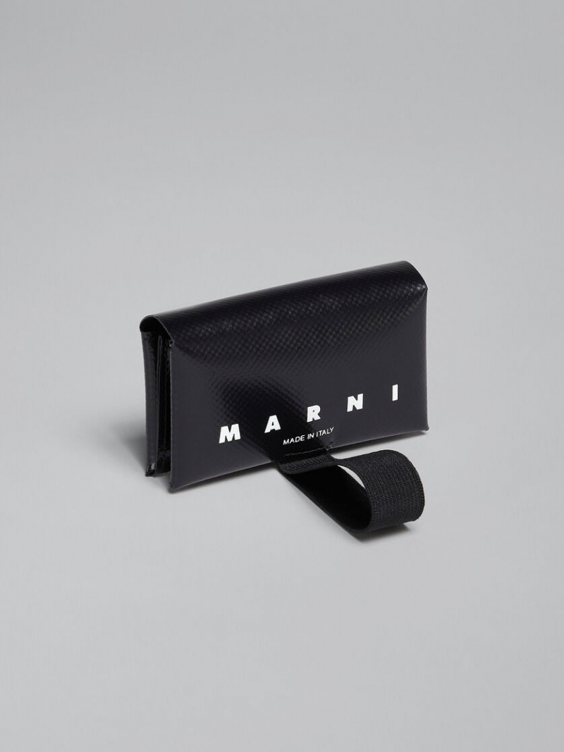 Marni Tri-fold Wallet Svarta | SENZX39854