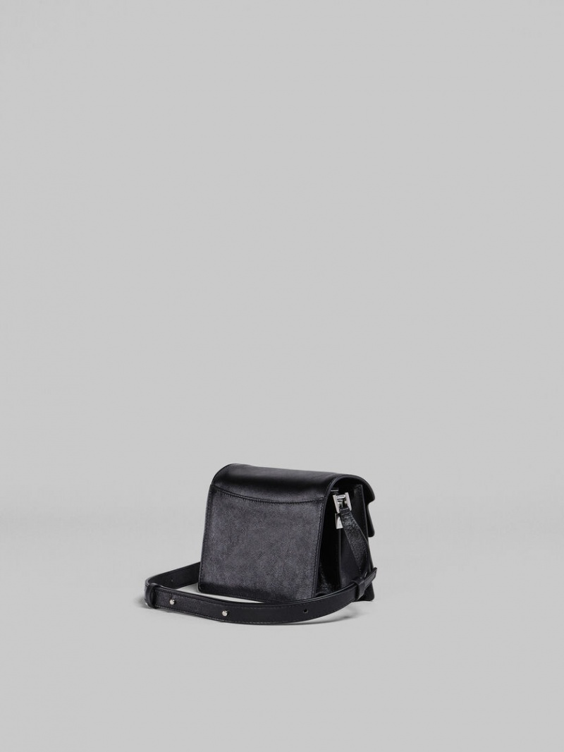 Marni Trunk Soft Mini Bag Läder Svarta | SENZX74395