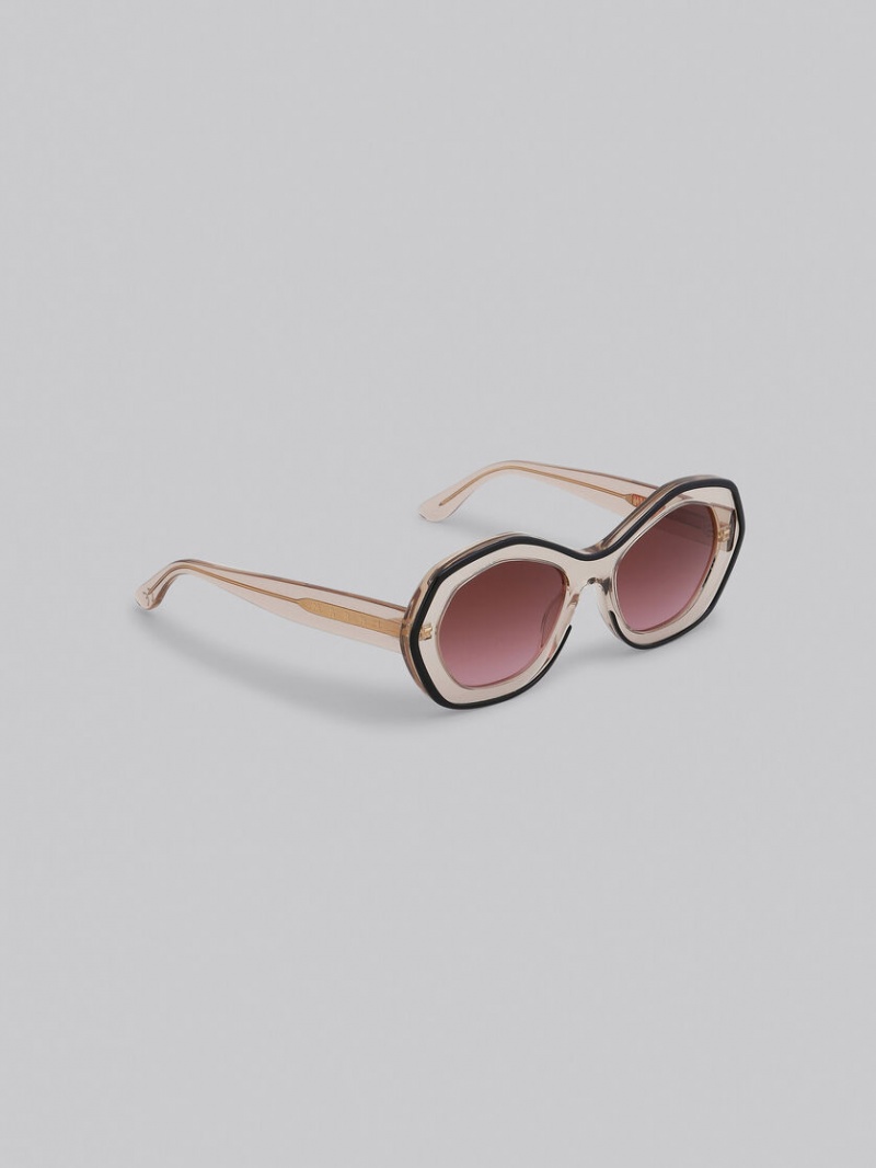 Marni Ulawun Vulcano Acetate Rosa | SENEJ48260