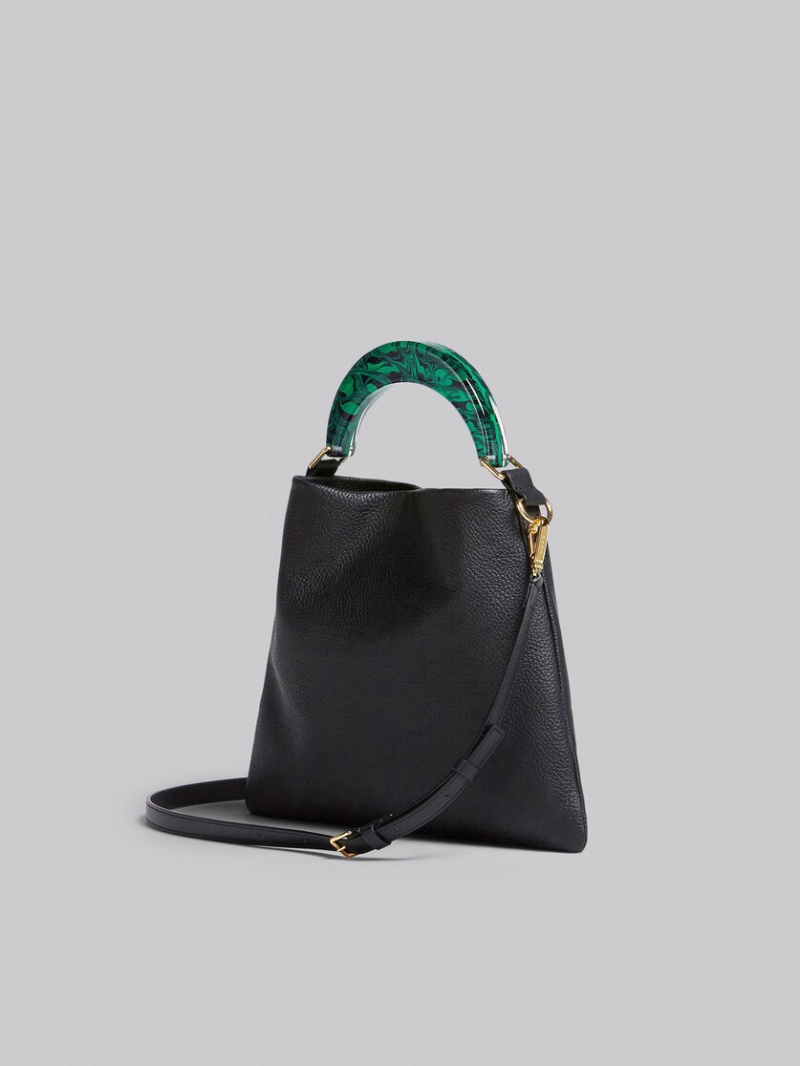 Marni Venice Small Bag Läder Svarta | ASEDF41399