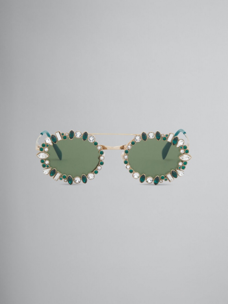 Marni Waitomo Caves Glasses Guld | SEJZR20637